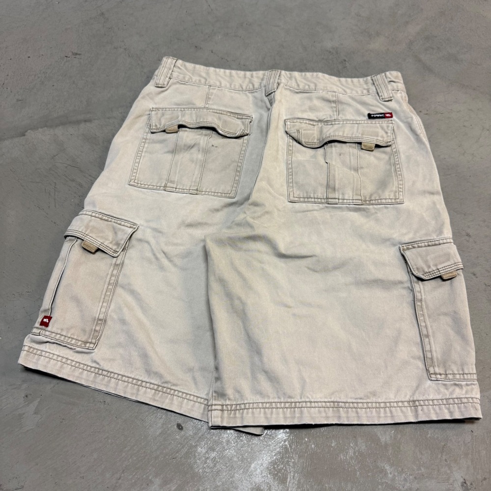 Vintage y2k Tan Hawk‎ Cargo Shorts